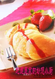 Strawberry pancakes