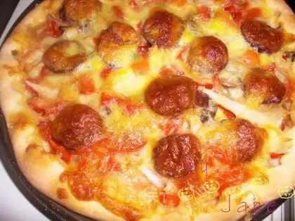 sausage pizza