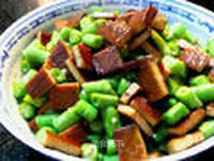 stir-fried beans