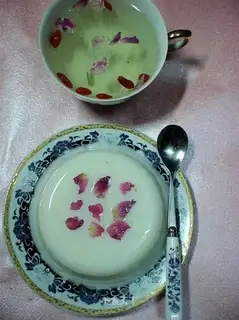 Almond milk tofu