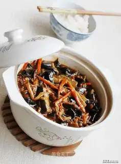 Strong aroma eggplant casserole