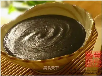 black sesame paste