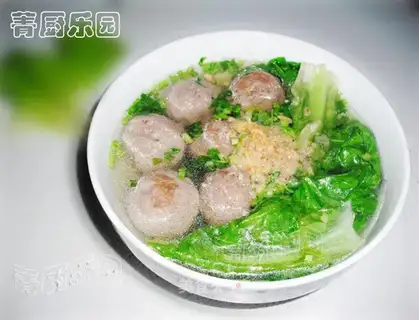 Authentic Chaoshan Beef Meatball Soup