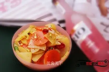 Refreshing potato chips
