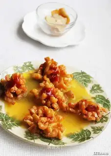 Orange juice chicken