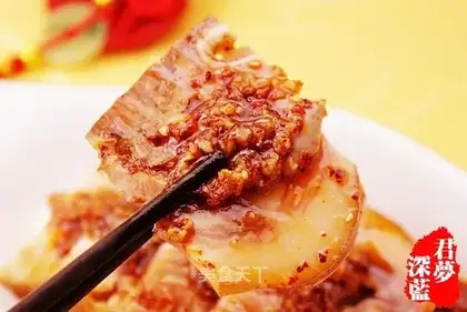 Stewed pork head pork