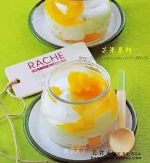 mango mousse