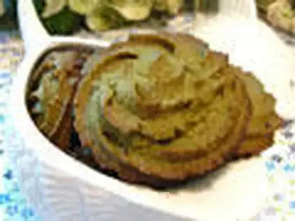Green tea cookies