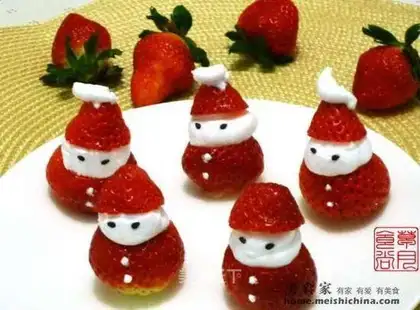Strawberry Snowman