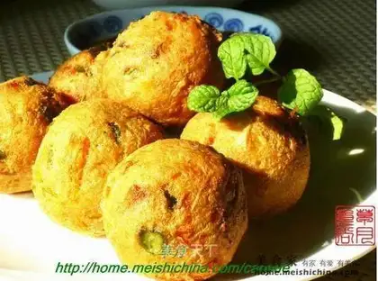 fried tofu meatballs