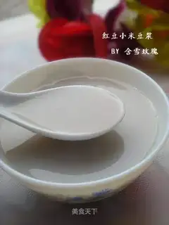 Red bean millet soybean milk