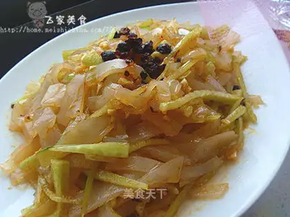 Cucumber mixed vermicelli