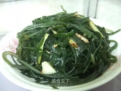 stir-fried shredded seaweed