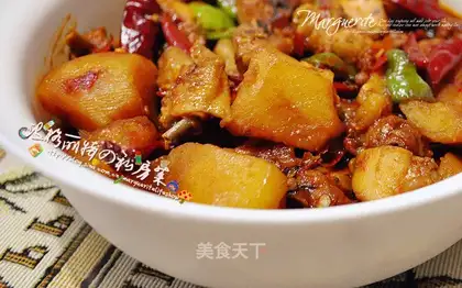 Xinjiang saute spicy chicken