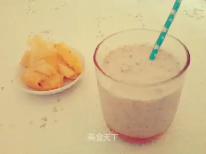 Banana cookie snowstorm