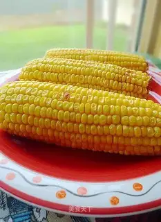 roasted corn with butter