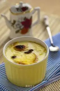Butter bread pudding