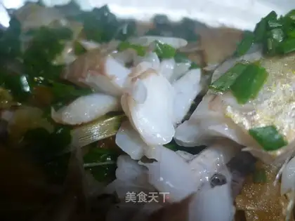 Steamed plum fish