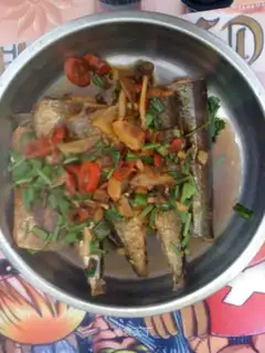 Braised saury