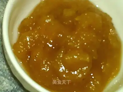 Natural fruit grain pineapple paste