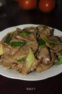 stir-fried pork liver