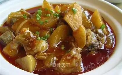 Radish beef brisket