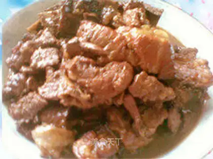 braised pork ribs