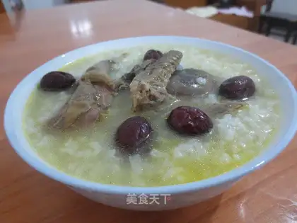 Red dates and pigeon porridge