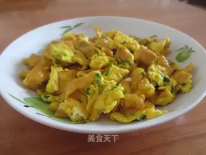 Eggs with onion flavor