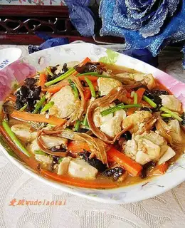 Fish-flavored tofu