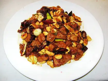 Kung Pao diced pork
