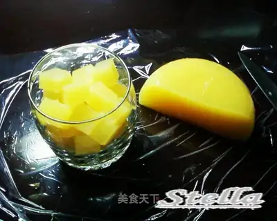 Orange juice jelly