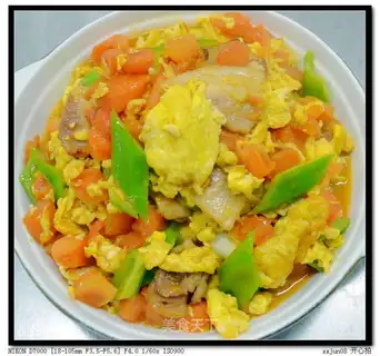 tomato scrambled eggs