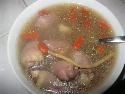 Chicken heart soup