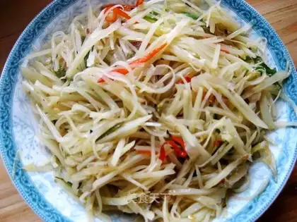 hot and sour potato silk