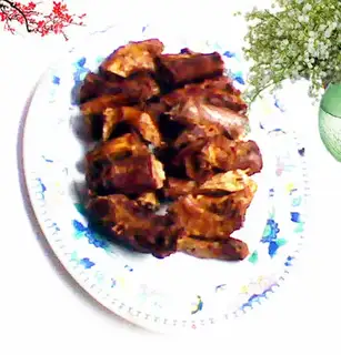 Super spicy stewed duck neck