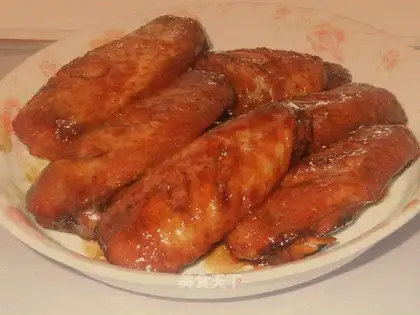Caramel chicken wings