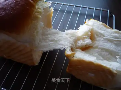 Pure milk white toast