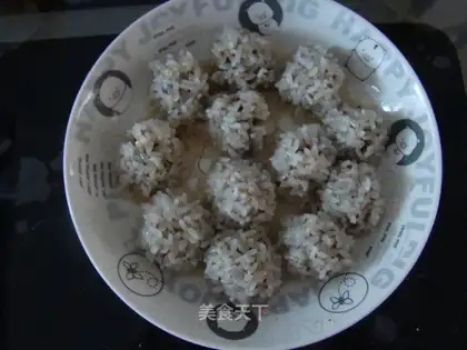glutinous meat meatballs
