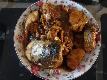 Braised grass carp