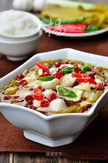 fish with Chinese sauerkraut