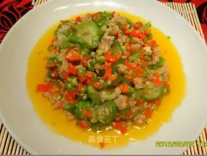 Double-pepper towel gourd