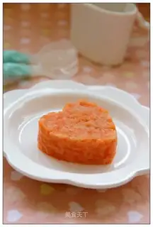 Cheese fruit flavored radish puree