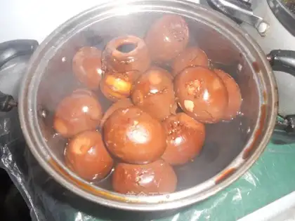 Homemade hillbilly eggs