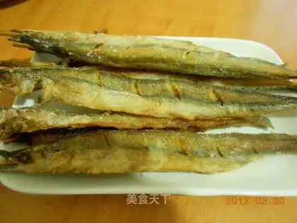 Dry fried tuna