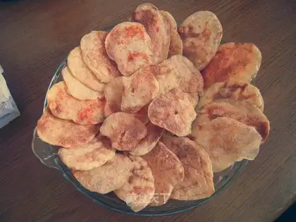 Microwave potato chips