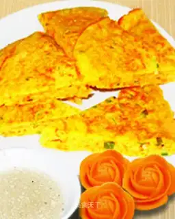 shredded carrot cake