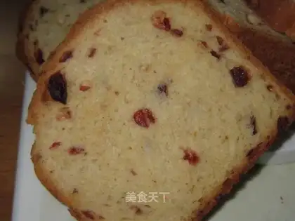 Almond germ cranberry toast
