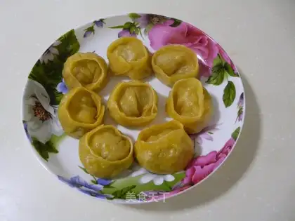 Pumpkin steamed dumplings