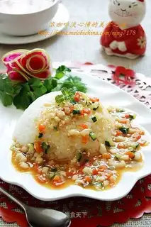 Korean squid mixed rice